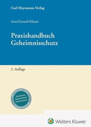 Cover von Handbuch Geheimnisschutz