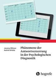 Cover von Phänomene der Antwortverzerrung in der Psychologischen Diagnostik