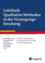 Cover von Lehrbuch Qualitative Methoden in der Versorgungsforschung