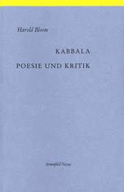 Cover von Kabbala - Poesie und Kririk