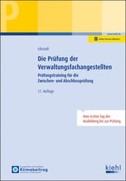 Cover von Die Prüfung der Verwaltungsfachangestellten