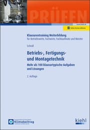Cover von Betriebs-, Fertigungs- und Montagetechnik