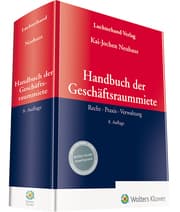 Cover von Handbuch der Geschäftsraummiete