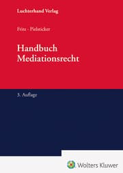 Cover von Handbuch Mediationsrecht