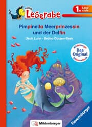 Cover von Leserabe mit Mildenberger Silbenmethode - Pimpinella Meerprinzessin und der Delfin