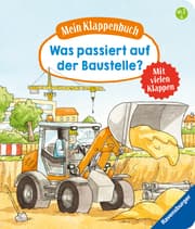 Cover von Mein Klappenbuch: Was passiert auf der Baustelle?