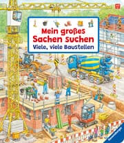 Cover von Mein großes Sachen suchen: Viele, viele Baustellen