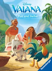 Cover von Disney Vaiana: Pua und Heihei - Erstlesebuch zum Lesenlernen