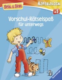 Cover von Vorschul-Rätselspaß für unterwegs