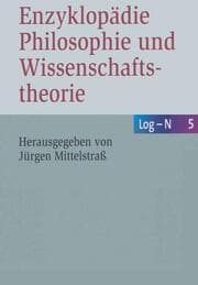 Cover von Enzyklopädie Philosophie und Wissenschaftstheorie