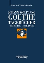 Cover von Johann Wolfgang Goethe: Tagebücher