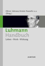 Cover von Luhmann-Handbuch