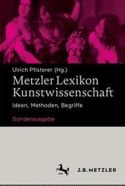 Cover von Metzler Lexikon Kunstwissenschaft
