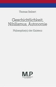 Cover von Geschichtlichkeit, Nihilismus, Autonomie