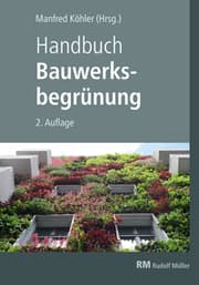 Cover von Handbuch Bauwerksbegrünung