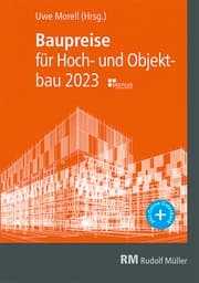 Cover von Baupreise für Hochbau und Objektbau 2023