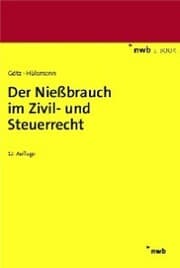 Cover von Der Nießbrauch im Zivil- und Steuerrecht