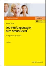 Cover von 700 Prüfungsfragen zum Steuerrecht