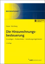 Cover von Die neue Hinzurechnungsbesteuerung