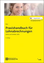 Cover von Praxishandbuch für Lohnabrechnungen