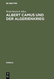 Cover von Albert Camus und der Algerienkrieg