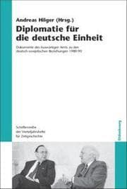 Cover von Diplomatie für die deutsche Einheit