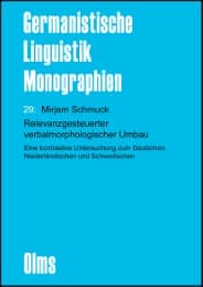 Cover von Relevanzgesteuerter verbalmorphologischer Umbau