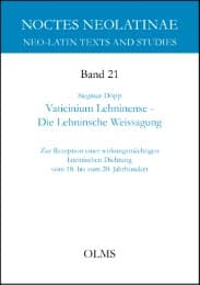 Cover von Vaticinium Lehninense - Die Lehninsche Weissagung