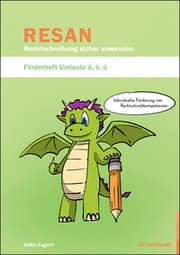 Cover von RESAN - Rechtschreibung sicher anwenden. Förderheft Umlaute ä, ö,ü