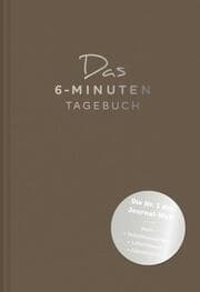 Cover von Das 6-Minuten-Tagebuch (schokobraun)