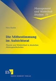 Cover von Die Mitbestimmung im Aufsichtsrat