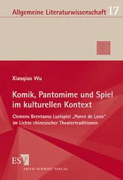 Cover von Komik, Pantomime und Spiel im kulturellen Kontext