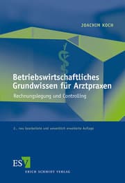 Cover von Betriebswirtschaftliches Grundwissen für Arztpraxen