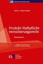 Cover von Produkt-Haftpflichtversicherungsrecht