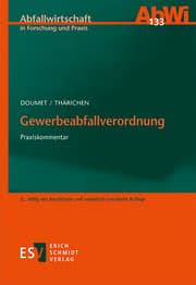 Cover von Gewerbeabfallverordnung