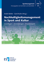 Cover von Nachhaltigkeitsmanagement in Sport und Kultur