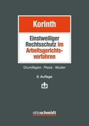 Cover von Einstweiliger Rechtsschutz im Arbeitsgerichtsverfahren