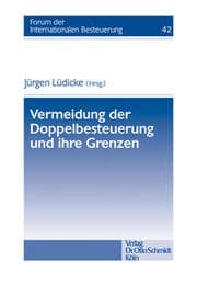 Cover von Vermeidung der Doppelbesteuerung und ihre Grenzen