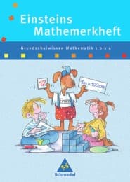 Cover von Einsteins Mathemerkheft, Grundschulwissen Mathematik 1 bis 4