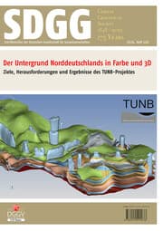 Cover von Der Untergrund Norddeutschlands in Farbe und 3D