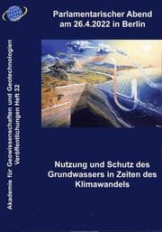 Cover von Nutzung und Schutz des Grundwassers in Zeiten des Klimawandels