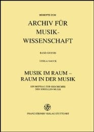 Cover von Musik im Raum - Raum in der Musik