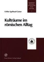 Cover von Kulträume im römischen Alltag