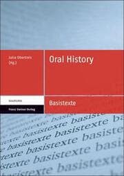 Cover von Oral History