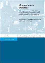 Cover von Idea matheseos universae