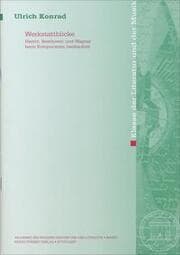 Cover von Werkstattblicke
