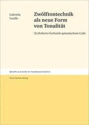 Cover von Zwölftontechnik als neue Form von Tonalität