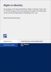 Cover von Right to Identity