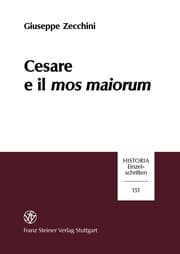 Cover von Cesare e il mos maiorum