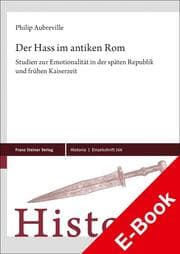 Cover von Der Hass im antiken Rom